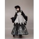 With Puji Letters and Poems-Craws Caw At Night Blouses Apron Skirt Underbust JSK OP Cape and Sets(Pre-Order/Full Payment Without Shipping)